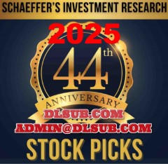 Digital marketing product box photo of Bernie Schaeffer 44th Anniversary 14 Elite Stock Picks investment program